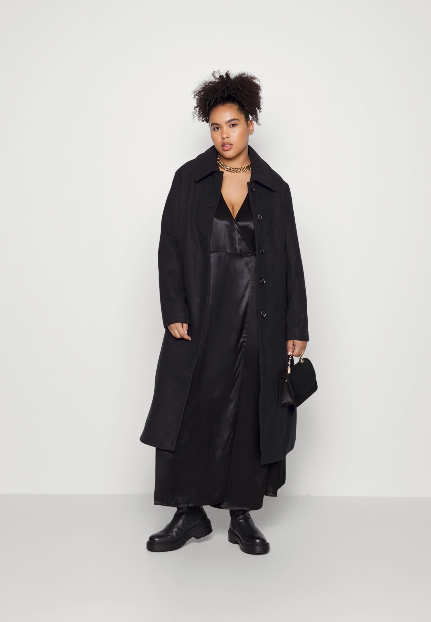 Cappotto ClassicoBlack Donna Cappotti AX821U00Q-Q11 2 Cappotto ClassicoBlack Donna Cappotti AX821U00Q-Q11 - immagine 2