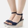 Anna Field Sandali Con Zeppa - Dark Blue 18 Anna Field Sandali Con Zeppa - Dark Blue -Anna Field Negozio 29ce0c5833034fe1a201da6e4f25653a