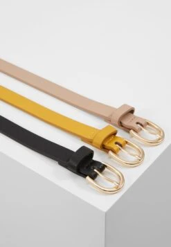 Anna Field 3 PackCinturaBlack/Yellow/Taup Donna Cinture AN651D01Z-Q14 -Anna Field Negozio 2a04016d6cc545b2b15b28c388cf9d6d