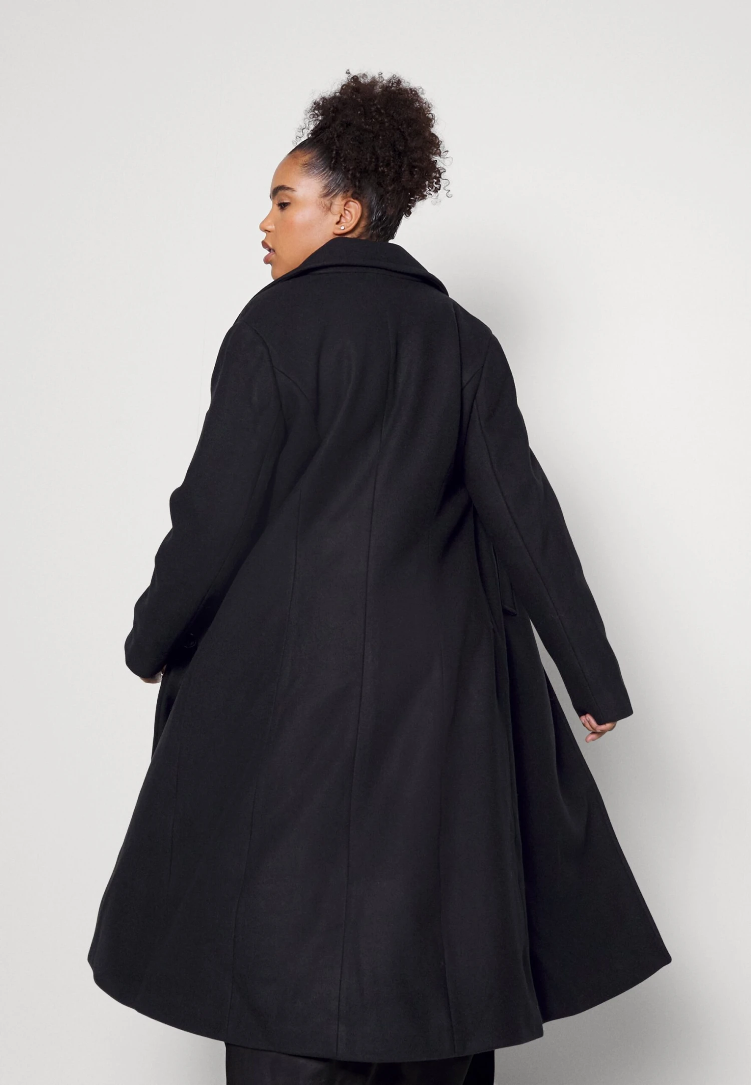 Cappotto ClassicoBlack Donna Cappotti AX821U00Q-Q11 4 Cappotto ClassicoBlack Donna Cappotti AX821U00Q-Q11 - immagine 4