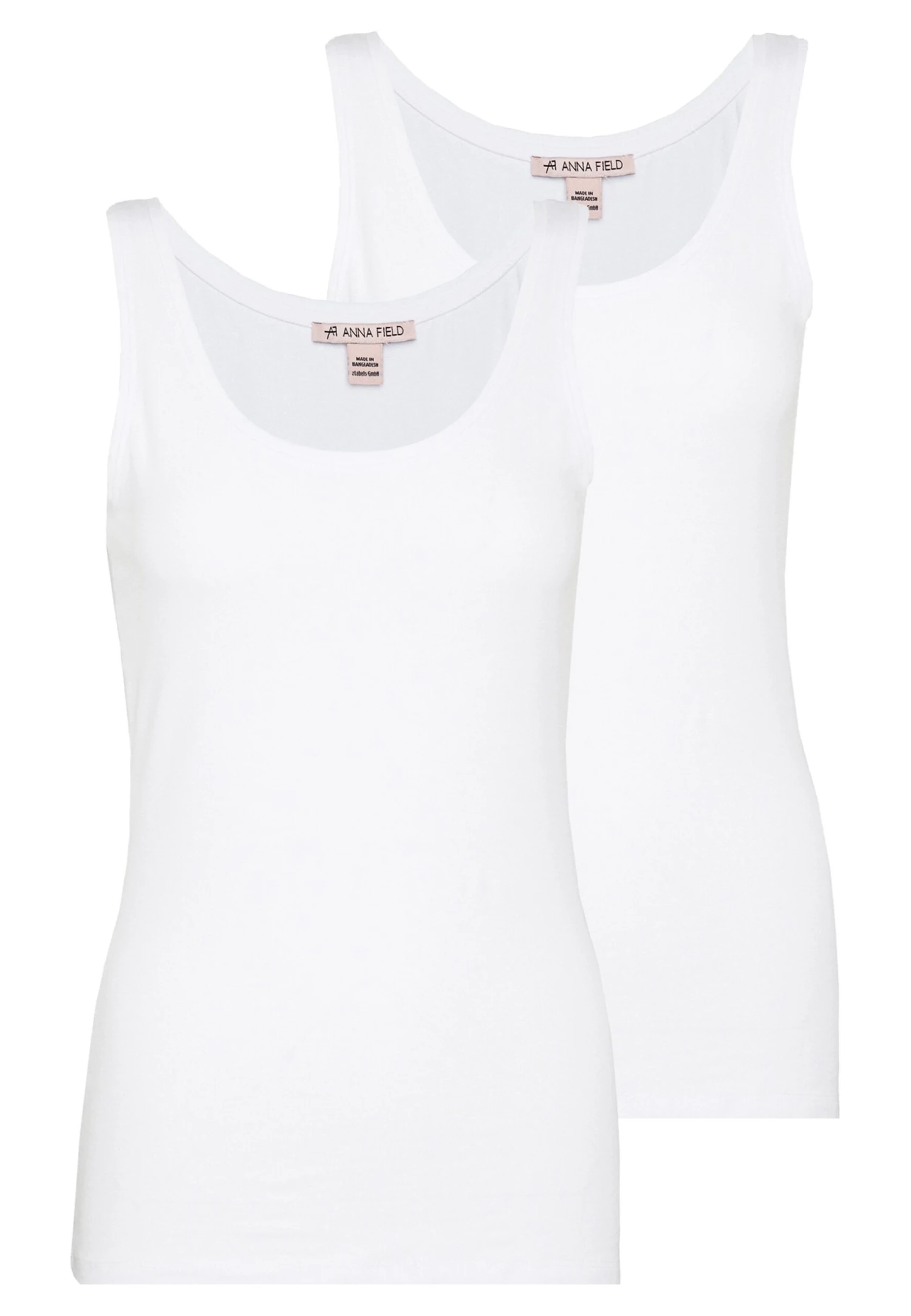 Anna Field 2 PackTopWhite Donna T-shirt E Top AN621D0QV-A11 1 Anna Field 2 PackTopWhite Donna T-shirt E Top AN621D0QV-A11