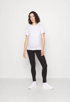 3 PackLeggingsBlack802_Mottled Light Brown711_Green602 Donna Pantaloni EX429B00M-Q13